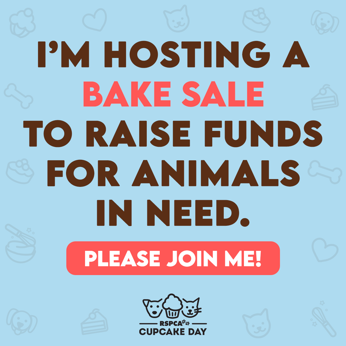Social Post - Bake Sale